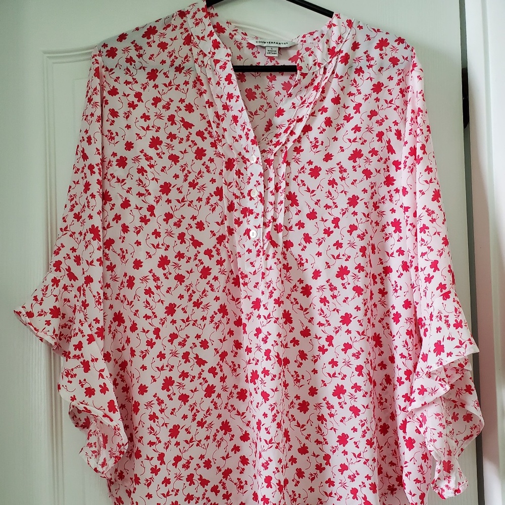 COUNTERPARTS LARGE BLOUSE